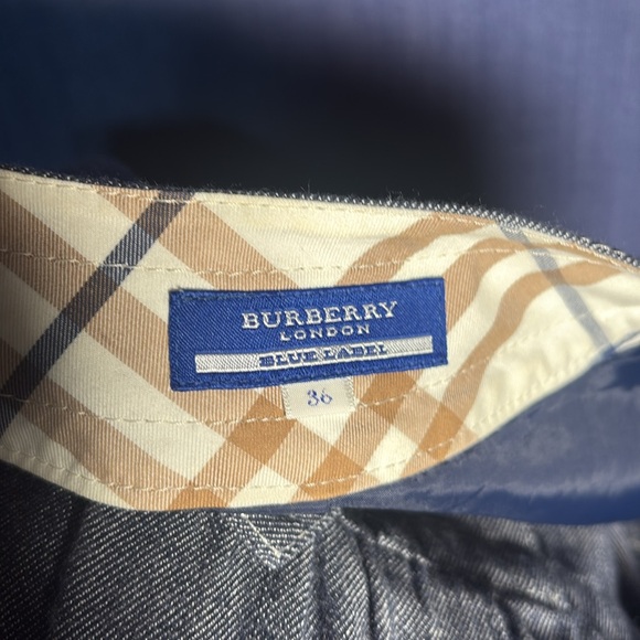 Burberry blue label Vintage denim Jeans Dresses - Picture 9 of 10